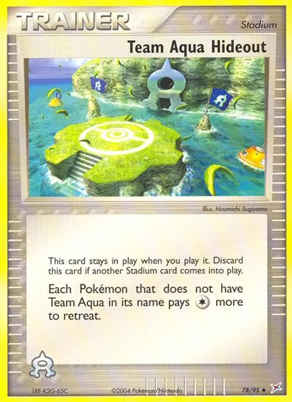 Team Aqua Hideout 78/95, Team Magma vs Team Aqua