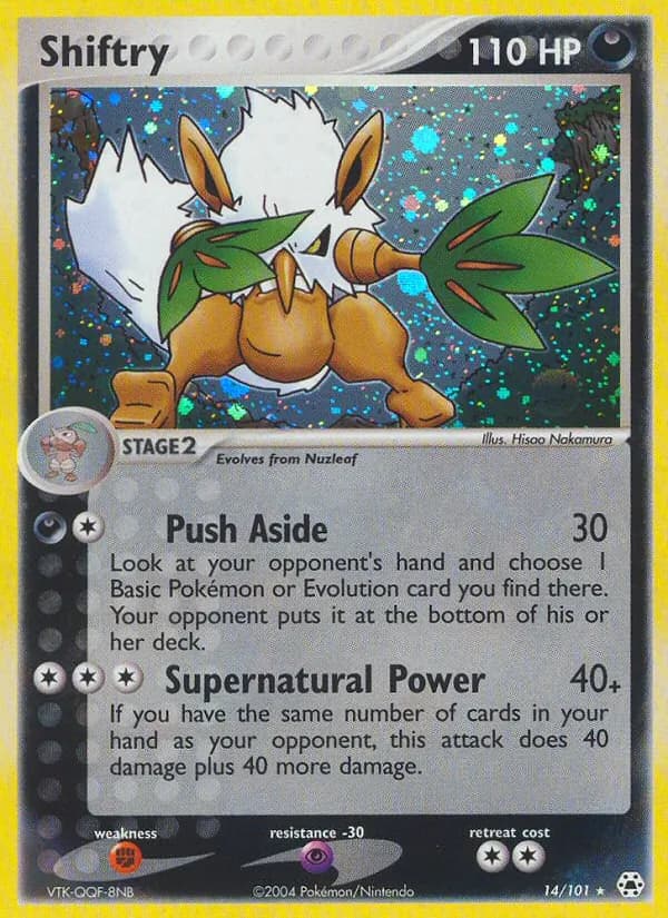 Shiftry 14/101, Hidden Legends