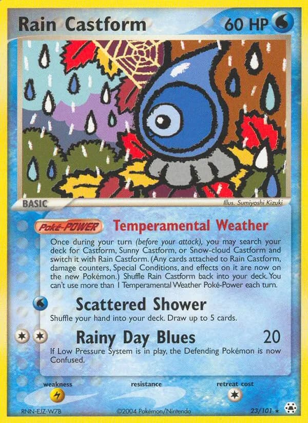 Rain Castform 23/101, Hidden Legends