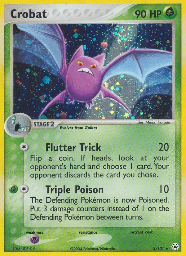 Crobat 3/101, Hidden Legends