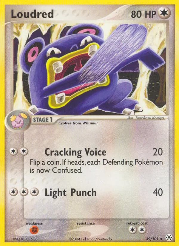 Loudred 39/101, Hidden Legends