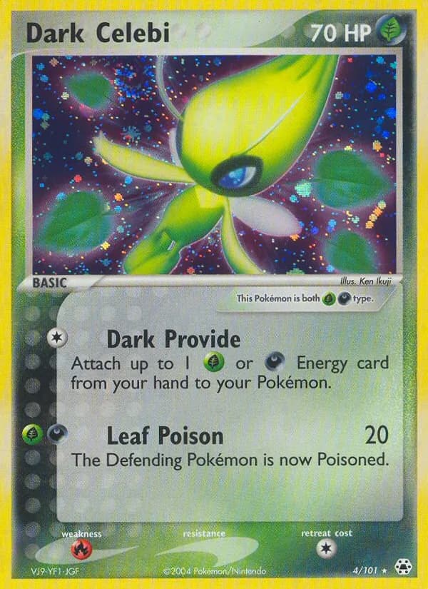 Dark Celebi 4/101, Hidden Legends