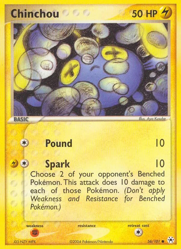 Chinchou 56/101, Hidden Legends