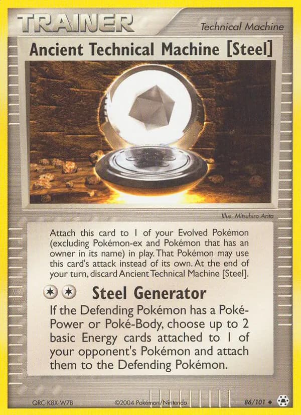 Ancient Technical Machine [Steel] 86/101, Hidden Legends