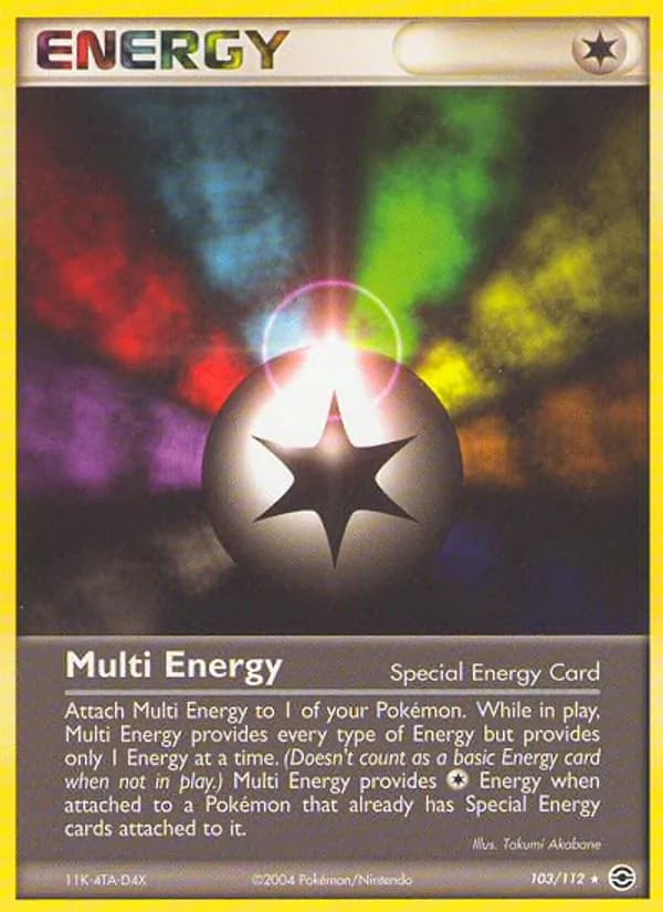 Multi Energy 103/112, FireRed & LeafGreen