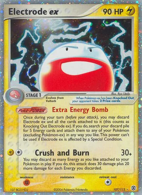 Electrode ex 107/112, FireRed & LeafGreen
