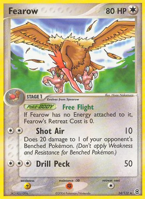 Fearow 24/112, FireRed & LeafGreen