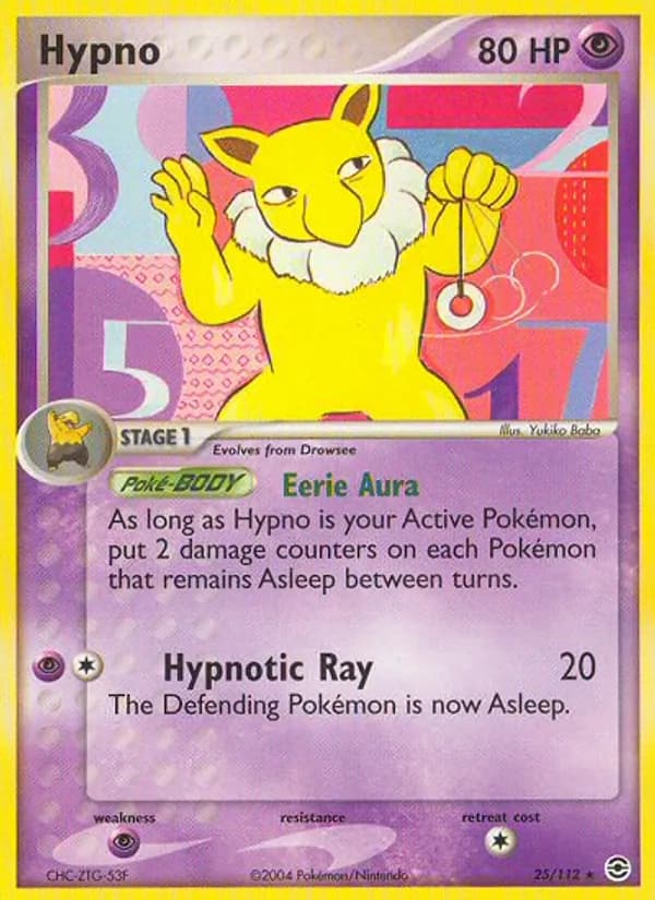 Hypno 25/112, FireRed & LeafGreen