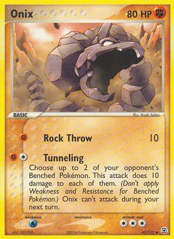 Onix 42/112, FireRed & LeafGreen