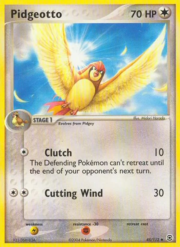 Pidgeotto 45/112, FireRed & LeafGreen