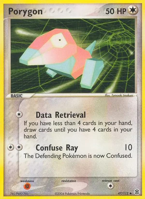 Porygon 47/112, FireRed & LeafGreen