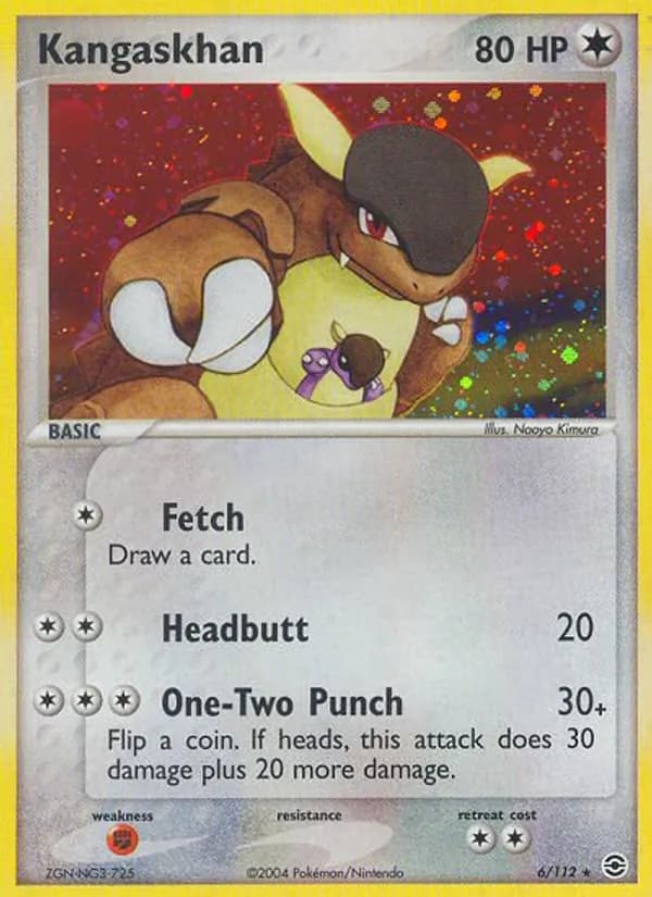 Kangaskhan 6/112, FireRed & LeafGreen