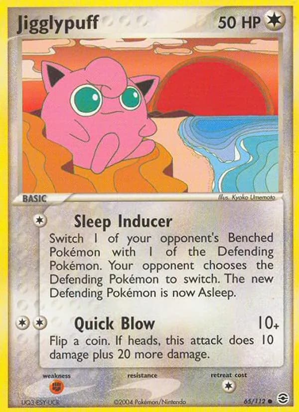 Jigglypuff 65/112, FireRed & LeafGreen