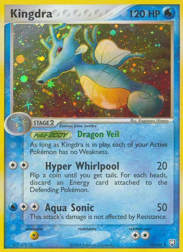 Kingdra 12/109, Team Rocket Returns