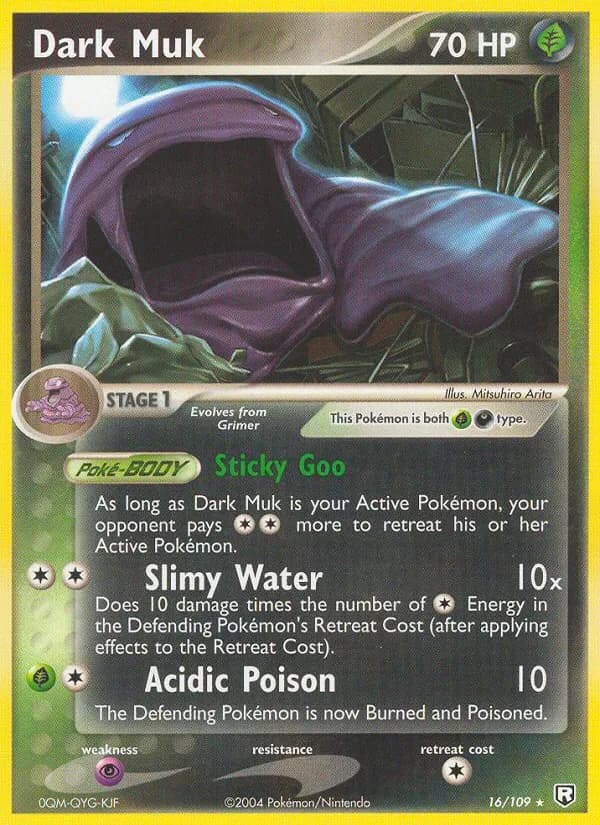 Dark Muk 16/109, Team Rocket Returns