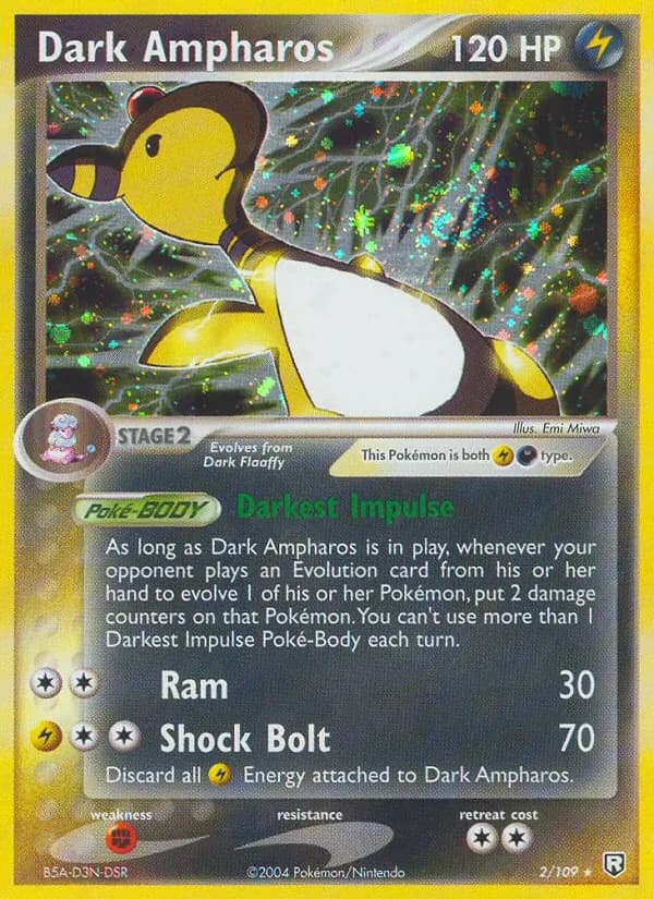 Dark Ampharos 2/109, Team Rocket Returns