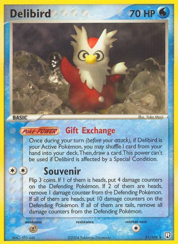 Delibird 21/109, Team Rocket Returns