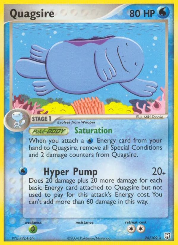Quagsire 26/109, Team Rocket Returns
