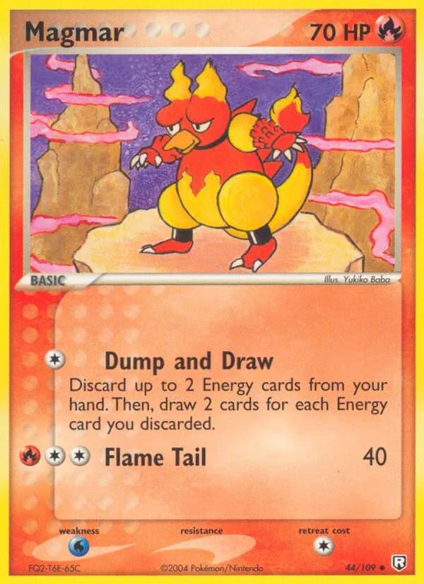 Magmar 44/109, Team Rocket Returns