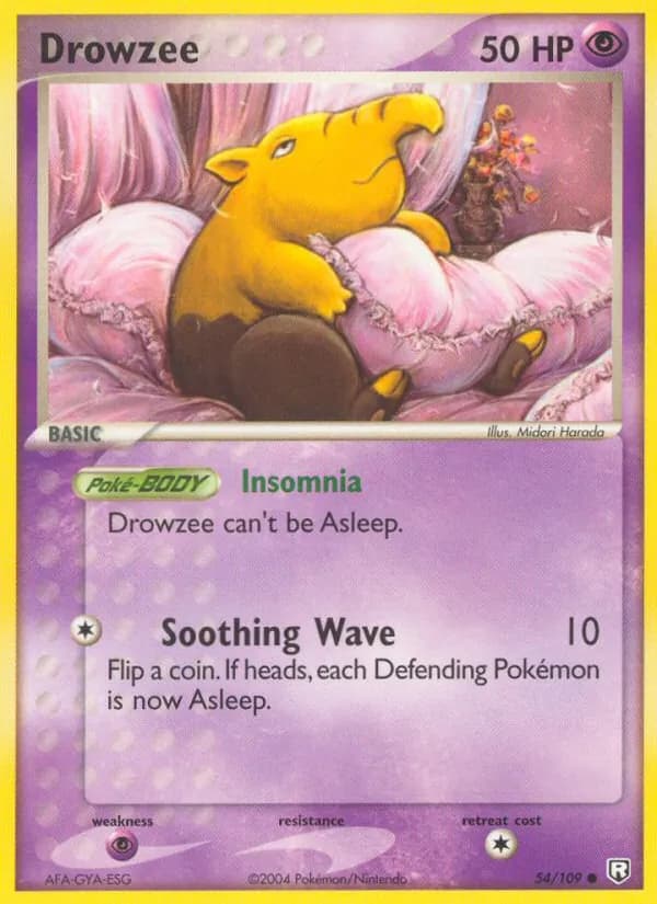Drowzee 54/109, Team Rocket Returns