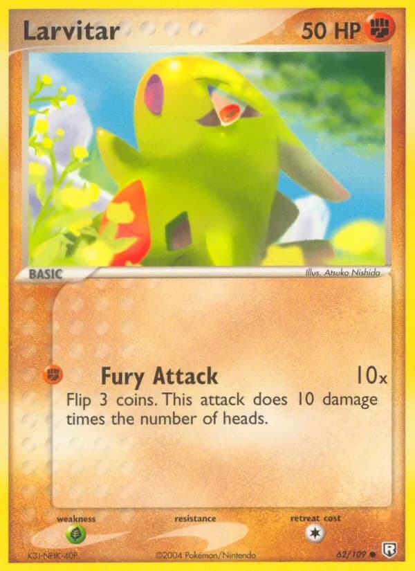 Larvitar 62/109, Team Rocket Returns