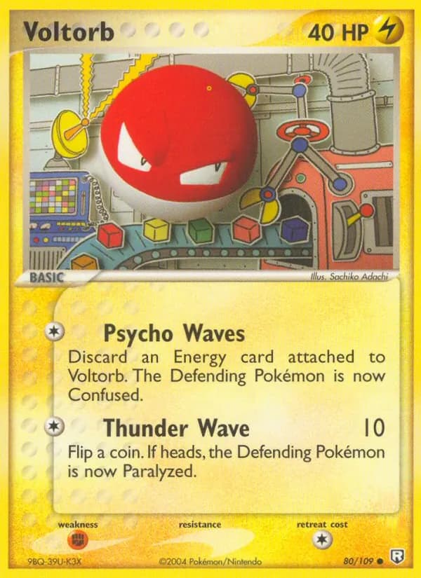 Voltorb 80/109, Team Rocket Returns