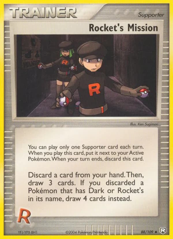 Rocket's Mission 88/109, Team Rocket Returns