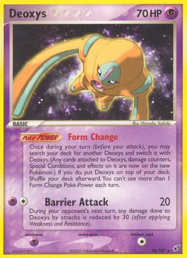 Deoxys 18/107, Deoxys