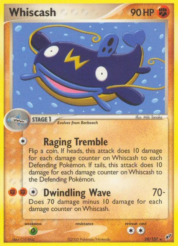 Whiscash 28/107, Deoxys