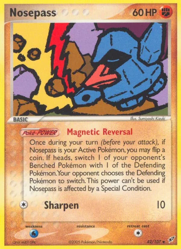 Nosepass 42/107, Deoxys