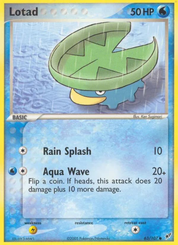 Lotad 63/107, Deoxys