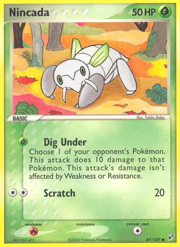 Nincada 67/107, Deoxys