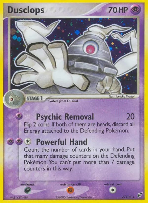 Dusclops 7/107, Deoxys
