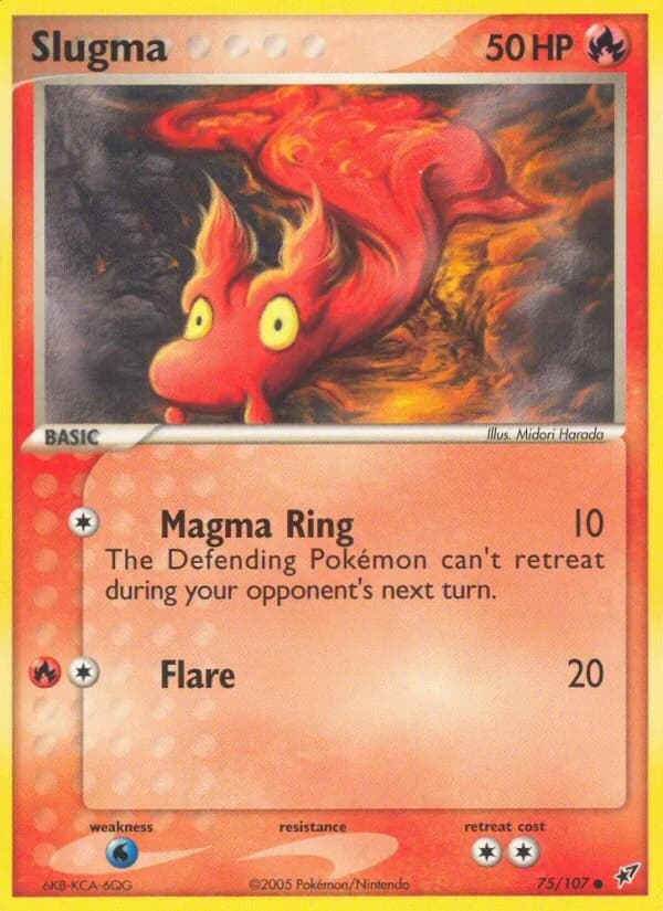 Slugma 75/107, Deoxys