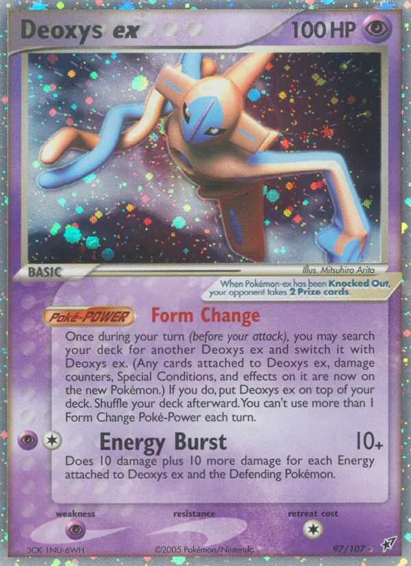 Deoxys ex 97/107, Deoxys