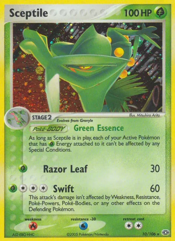 Sceptile 10/106, Emerald