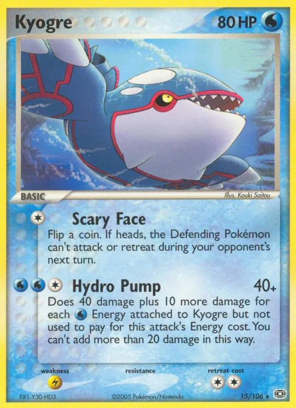 Kyogre 15/106, Emerald