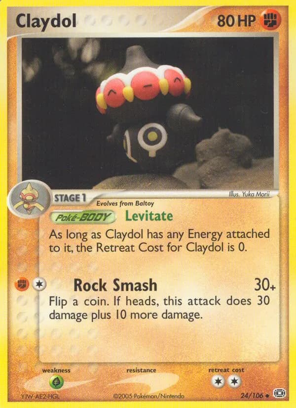 Claydol 24/106, Emerald