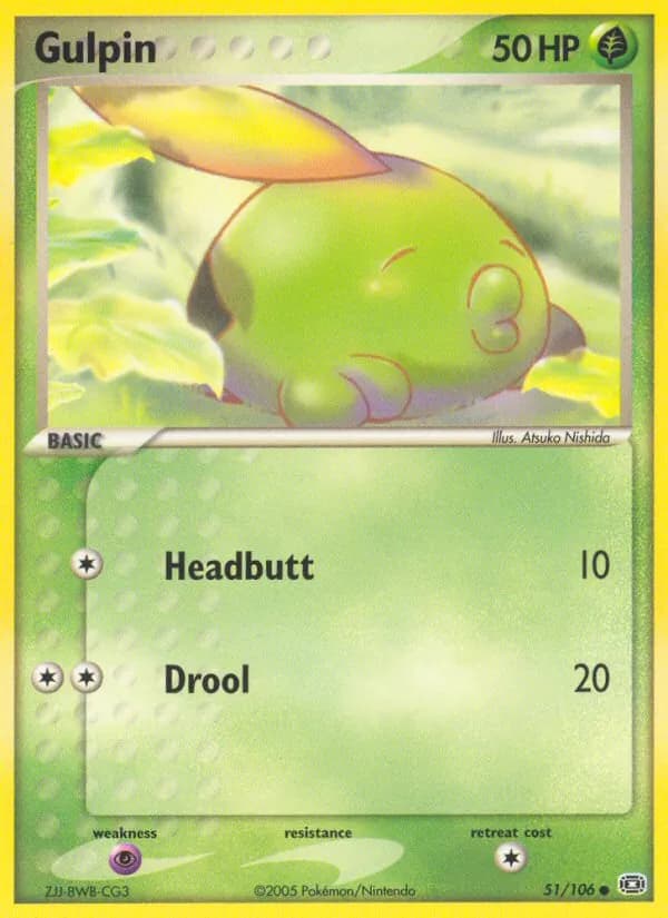 Gulpin 51/106, Emerald