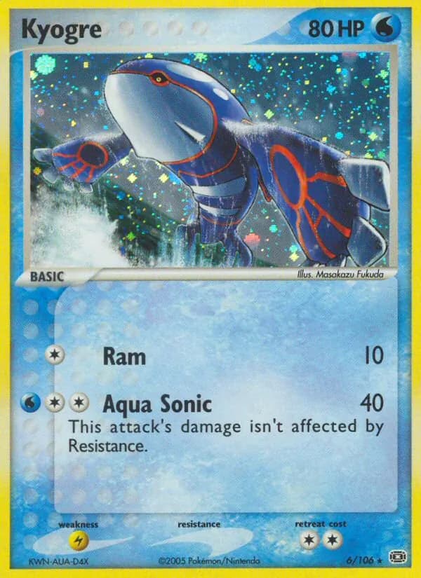 Kyogre 6/106, Emerald