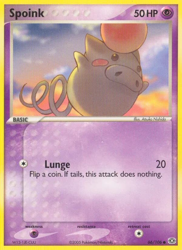 Spoink 66/106, Emerald