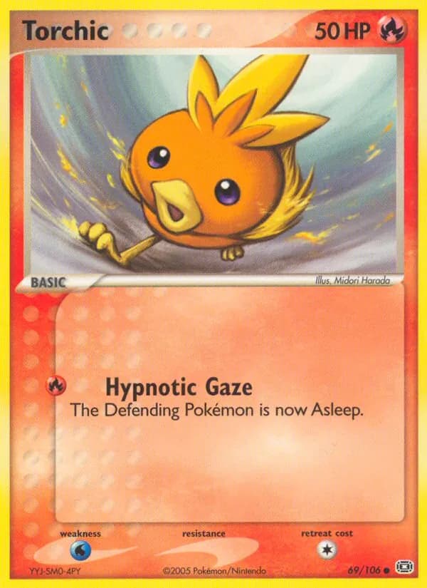 Torchic 69/106, Emerald