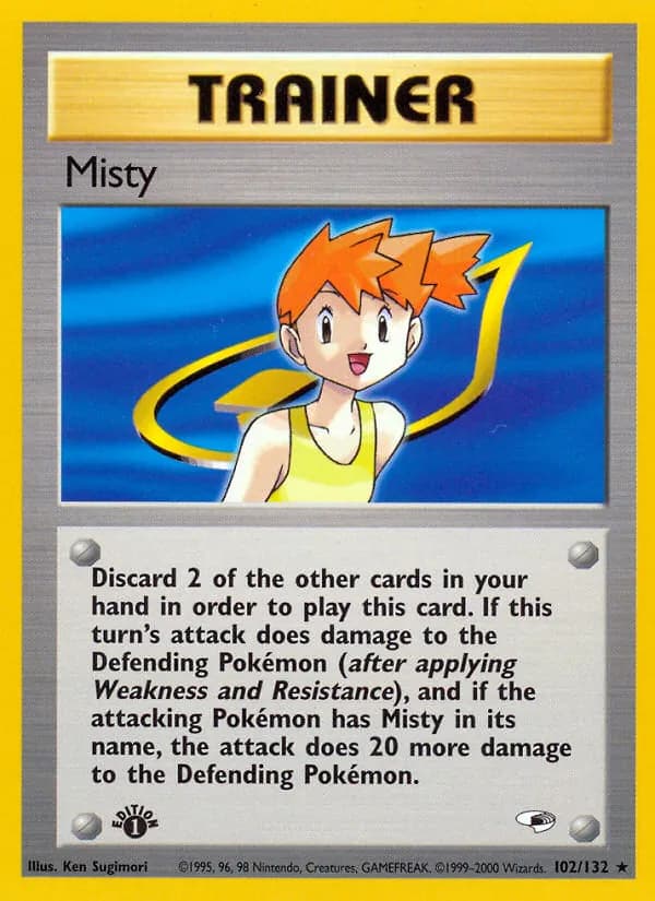 Misty 102/132, Gym Heroes