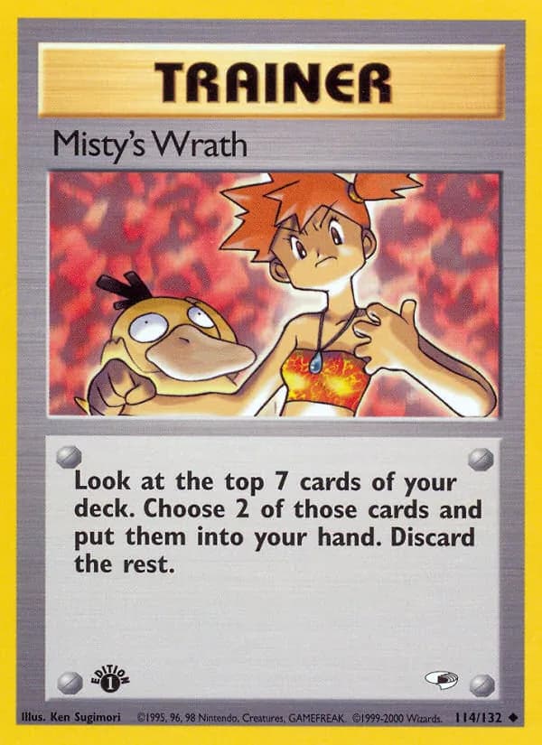 Misty's Wrath 114/132, Gym Heroes
