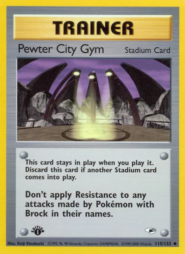 Pewter City Gym 115/132, Gym Heroes