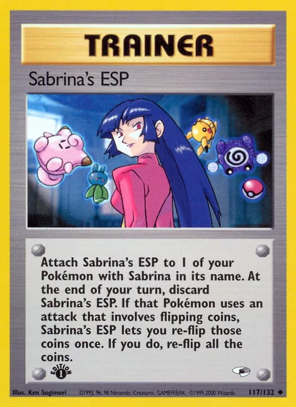 Sabrina's ESP 117/132, Gym Heroes