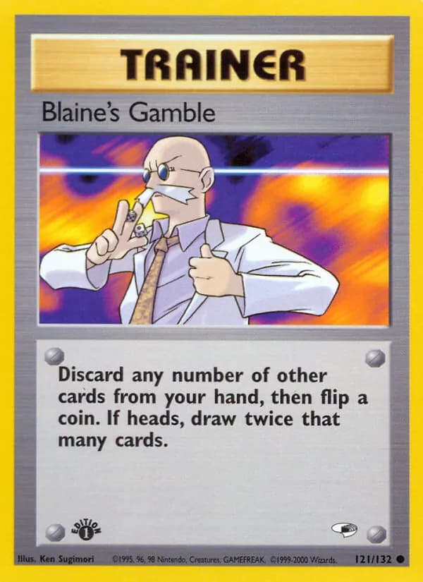 Blaine's Gamble 121/132, Gym Heroes