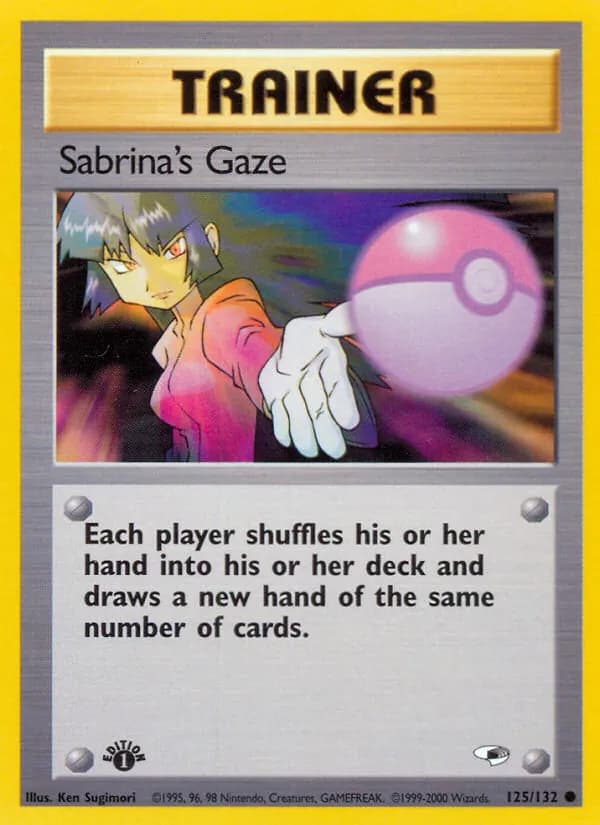Sabrina's Gaze 125/132, Gym Heroes