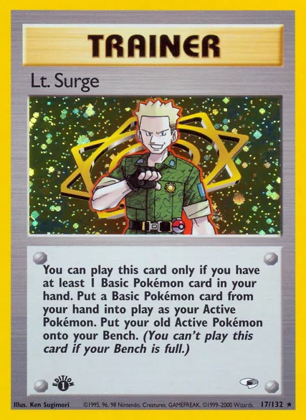 Lt. Surge 17/132, Gym Heroes