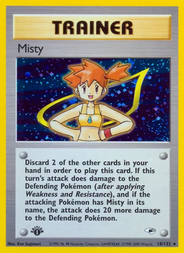 Misty 18/132, Gym Heroes